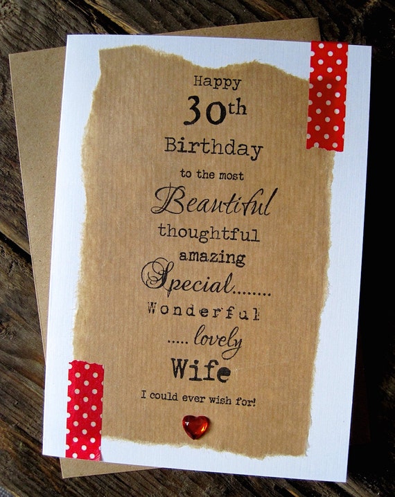 What To Write In Wife S 40th Birthday Card