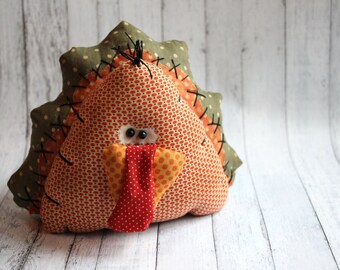 Primitive Plump Thanksgiving Turkey Decoration (HAFAIR)