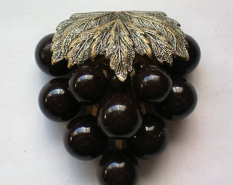 1930’s Grape Cluster Dress or Fur Clip - 5878