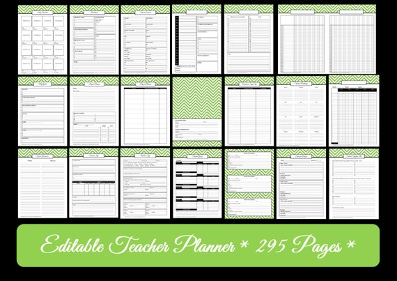 lesson planner printable