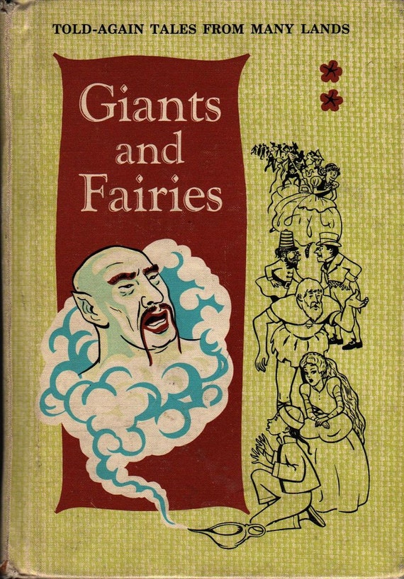 Giants and Fairies Told-Again Tales From Many Lands + Grace E. Potter and Constance Gilbert + 1964 + Vintage Kids Book