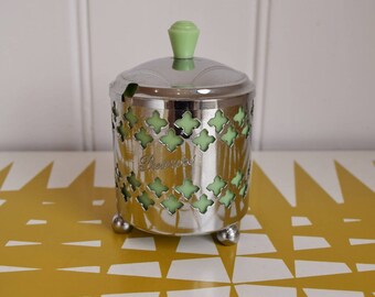 Splendid Vintage Preseve container. Retro Jam Marmalade pot