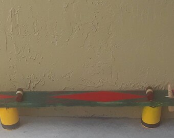 African-American one-string gourd-resonated board zither (diddley bow)