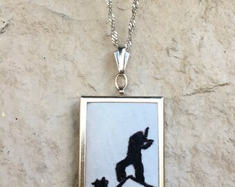 Broadway Musical Fiddler on the Roof Hand Embroidered Necklace