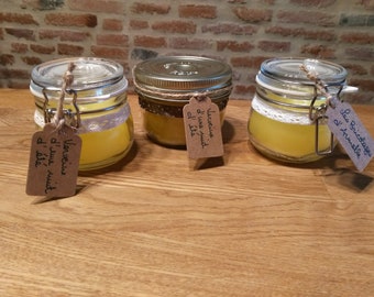 Verbena scented candle