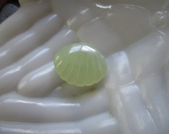 Genuine Gemstone Scallop Shell ***Your Choice of Stone***