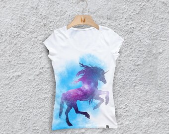 The Last Unicorn - Fantasy Design T-Shirt Inspired by The Animation