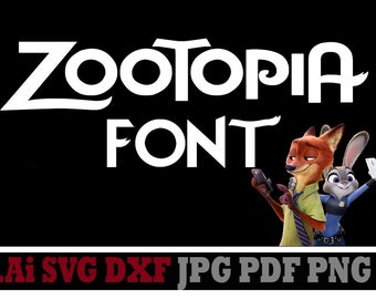 Disney font svg, Walt Disney font svg, Zootopia svg font, Disney alphabet svg, svg font for cricut, files, svg files, svg