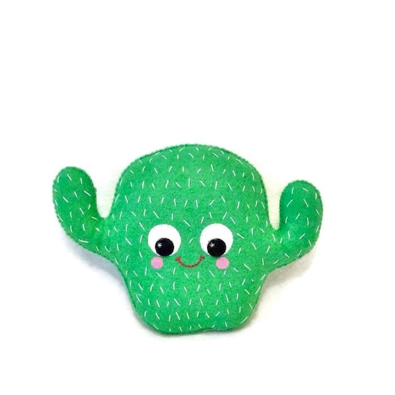 kawaii cactus plush