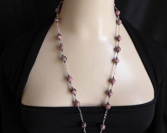 Pink Rhodonite Sautier