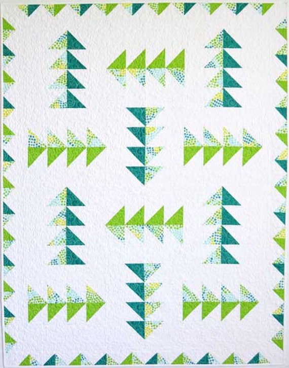Flock of geese quilt pattern plum tree quilts in crib lap