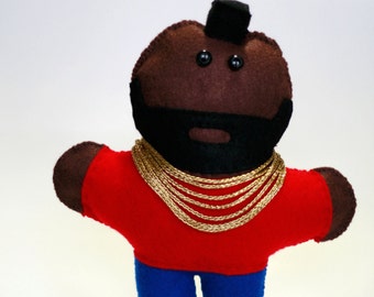 mr t stuffed doll