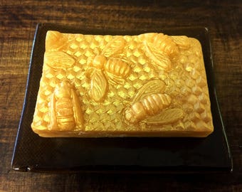 Golden Honeycomb Soap Bar/ Honey Fragrance/Golden Honeycomb/Honey