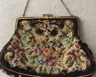 Vintage Petit Point Purse