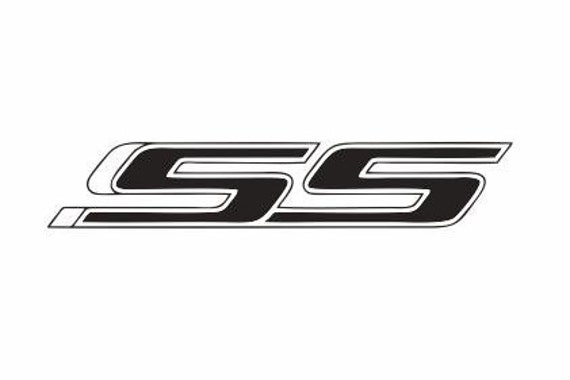 SS Chevy Symbol Automotive Decals Vinyl Decals for Cars