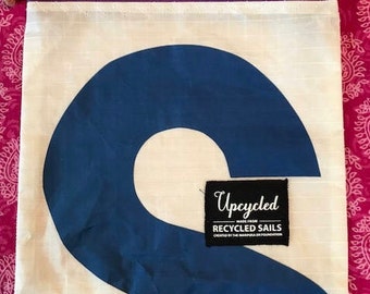 Upcycled Sail Clutch