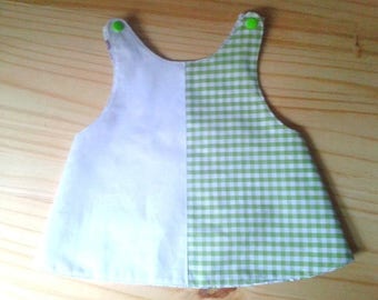 smock apron floral 12-18 months