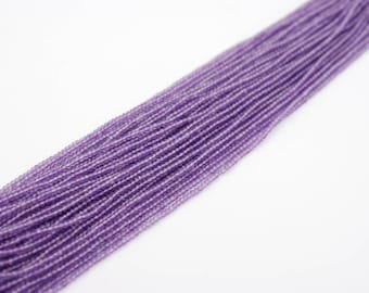 2.5mm Pink Amethyst Faceted Rondelle Beads