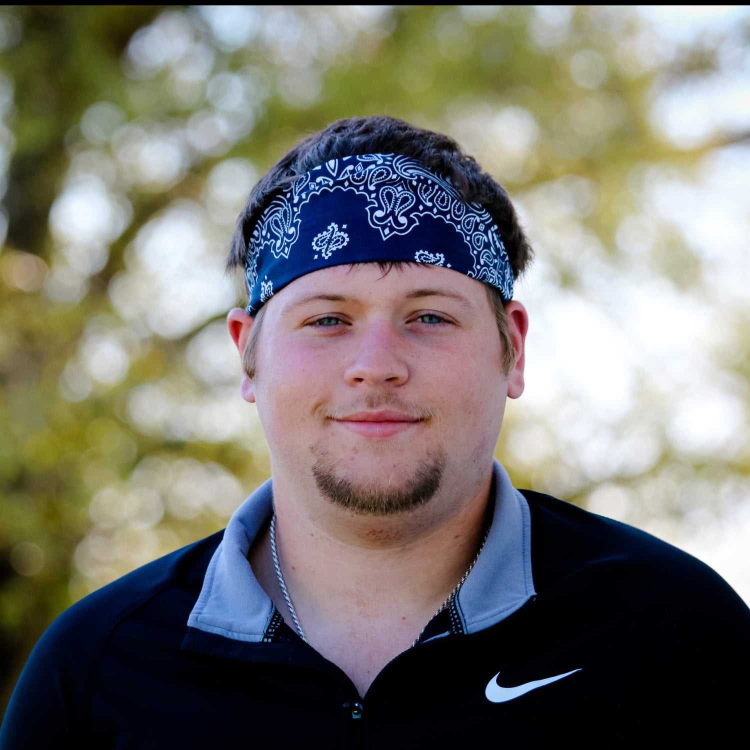 Men's Bandana Navy Blue Bandana Head Scarf Mens Head Wrap