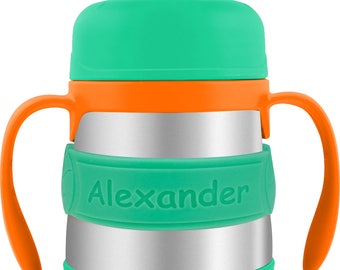 Personalized Daycare Labels for Baby Bottles & Sippy Cups (2 PACK)