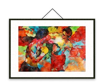 ROCKY BALBOA, WATERCOLOR print, Rocky, Rocky poster, Rocky print, sport print, boxing print, wallsticker, wall sticker, wall decal