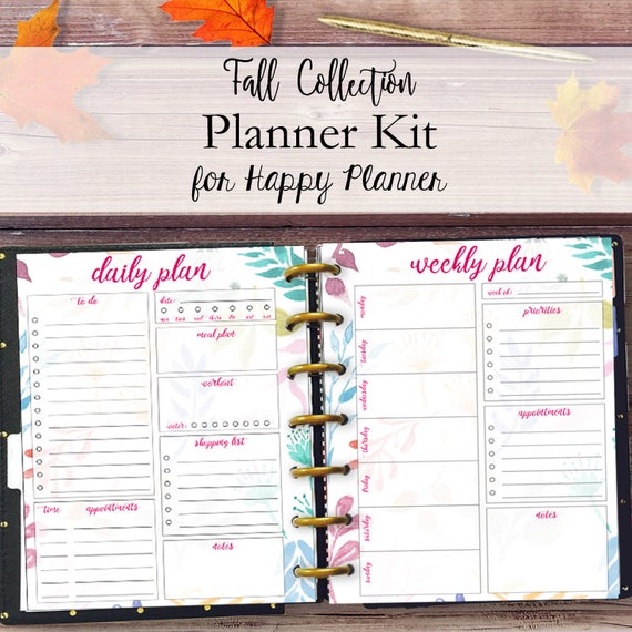 Happy With Printables Calendar : Happy planner inserts weekly Happy With Printables Calendar : Happy planner inserts weekly