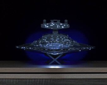 Imperial Star Destroyer Star Wars plastic Model Kit + Lighting set for Star Wars Imperial Star Destroyer model kit ZVEZDA 9057 in BOX