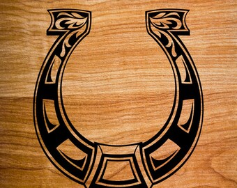 Horseshoe, SVG, DXF, PNG, Cut files, Vector, Printable, Western Rodeo, Cowboy, Clipart, Clip Art