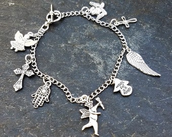 Stainless Steel Simple Charm Bracelets