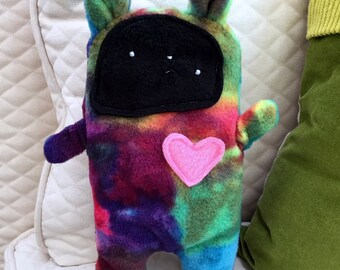 Ruby ~ The Bunny Bummlie ~ Stuffing Free Dog Toy ~ Ready To Ship Today