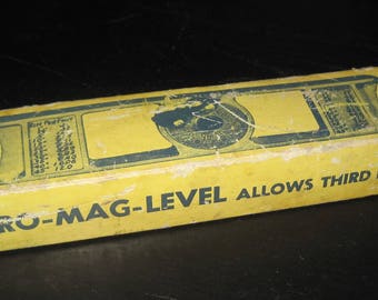 Vintage CURVE O MARK Prp Mag Magnetic Contour Level Welders PIPEFITTERS Tool