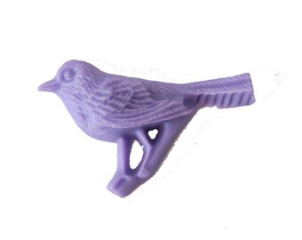 1 x Cabochon resin bird 42x25mm PARMA