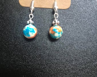 Multicolor Bead Earrings