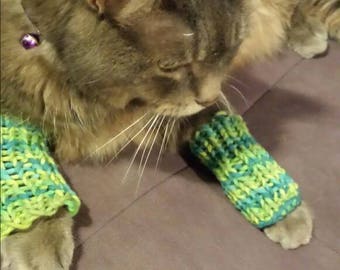 Pet leg warmers. Set of two (2)