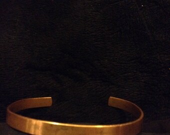 Cabala cuff copper bracelet