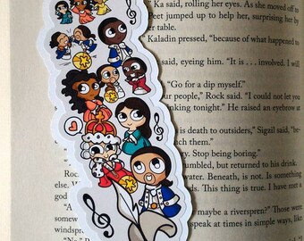 hamilton bookmark etsy