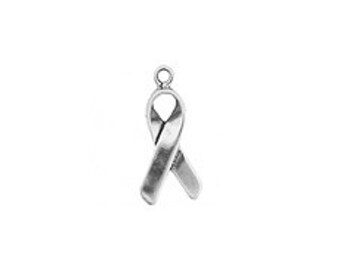 10 Awareness Ribbons Charm Sterling Silver SP799