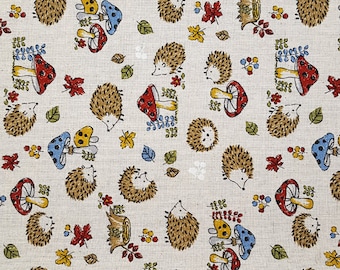 Hedgehog Fabric: Seven Islands Fabrics