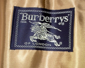 vintage burberry jacket