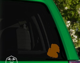 Turkey Print Car Window Decal