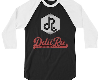Ddiiro Kleidung 3/4 Sleeve raglan-shirt