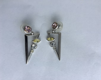 Geometric Dangle Earrings