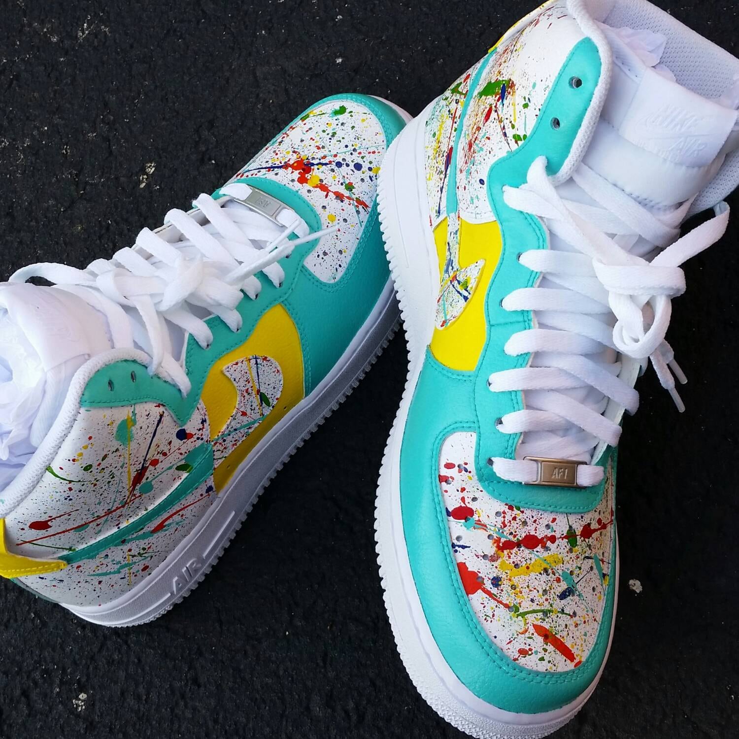 Custom hand painted air force ones