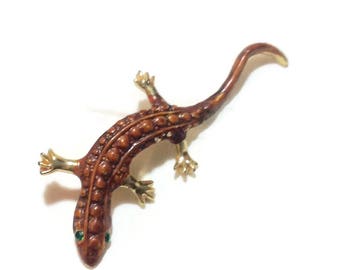 Vintage Crocodile Pin