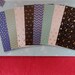 8 sheets sticker fabric. triangles, flags, zigzag, Moon and star Garland