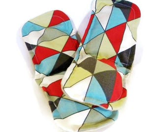 Tired Feet Hot Cold Therapy Heat Packs - rice and flax - heating pads for feet - yellow navy tropical flower