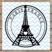 Paris france svg, Paris svg, Eiffel Tower svg, Love svg, French, travel svg, romantic svg, cute svg, svg files for cricut, svg silhouette