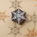 Indian Star, hand crafted wooden stamp