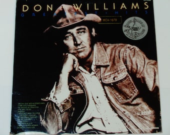 Don Williams Greatest Hits - "She's In Love With a Rodeo Man" - "The Ties That Bind" - MCA 1975 Re-Issue - Country Vinyl LP Record Album