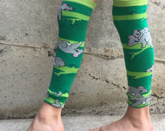Koala Leg Warmers for Baby, Toddler, Kid, Tween - Arm Warmers for Kid, Tween - Boy or Girl - Fun Gift for Birthdays, Baby Showers, Costumes